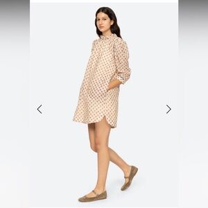 Sea New York Cream and Pink Mini Dress